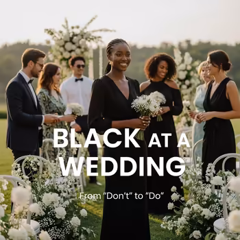 Black at a Wedding: From 'Don't' to 'Do'